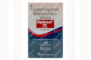 Formost 400 Cfc Free Inhaler 120 Mdi - Uses, Side Effects, Dosage ...