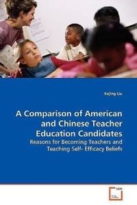 A Comparison of American and Chinese Teacher Education Candidates: Buy ...