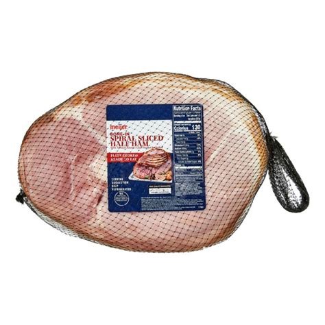 Meijer Bone-in Spiral Sliced Ham (1 each) Delivery or Pickup Near Me ...