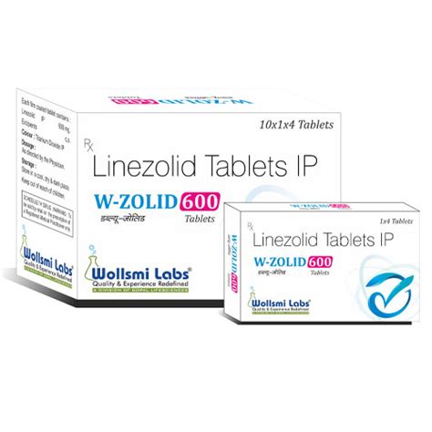 W-ZOLID 600 Tablets Wollsmi Labs