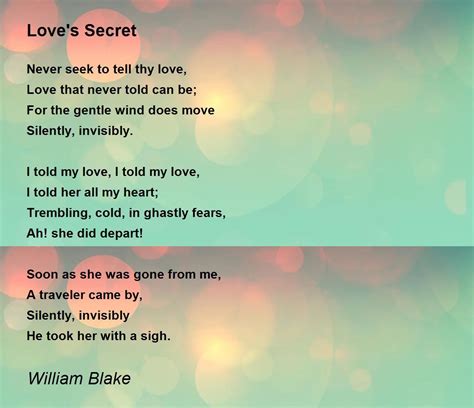 Nice Secret Love Quotes