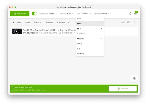 4K Video Downloader Plus 1.10.3.0161 - Download per Mac Gratis