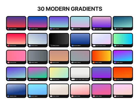 Image result for HTML Color Codes Gradient