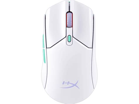HyperX Pulsefire Haste 2 Core - Wireless Gaming Mouse (Wht/Grn/Pur ...