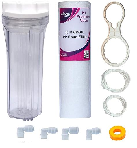IONIX Transparent pre Filter for ro Water Purifier, Full Transparent ...