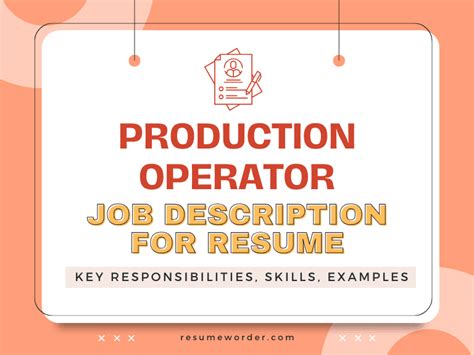 Image result for Job Description Production Operator Example