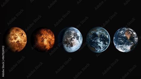 Solar System Inner Planets 的图像结果