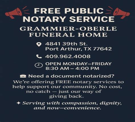 Grammier-Oberle Funeral Home & Greenlawn Memorial Park | Port Arthur TX