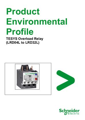 TESYS Overload Relay (LRD04L to LRD32L) - PEP Product Environmental ...