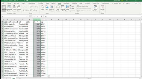 Excel 2016 - How to add a zero to a zip code for states like New Jersey ...