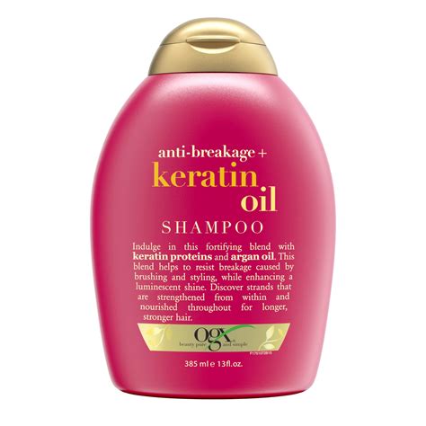 Buy OGX Organix Anti-Breakage Keratin Oil Shampoo, 385ml Online at Low ...