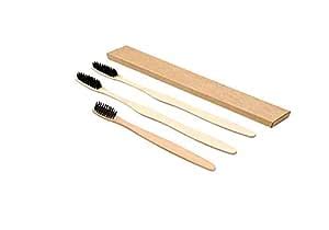 Buy ECOPAL - Biodegradable, Eco friendly charcoal Bamboo Toothbrush ...