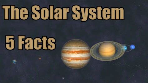 Solar System Facts 的图像结果