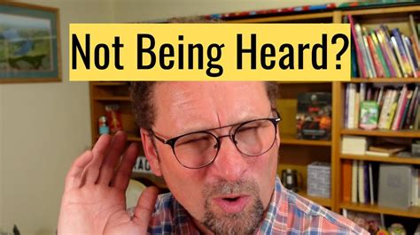 not being heard quotes