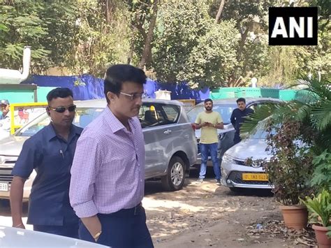 Ganguly arrives at BCCI headquarter for IPL governing council meet