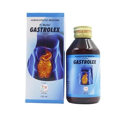 Buy GASTROLEX SYRUP 125 ML FATHER MULLER Online at Low Prices in India ...