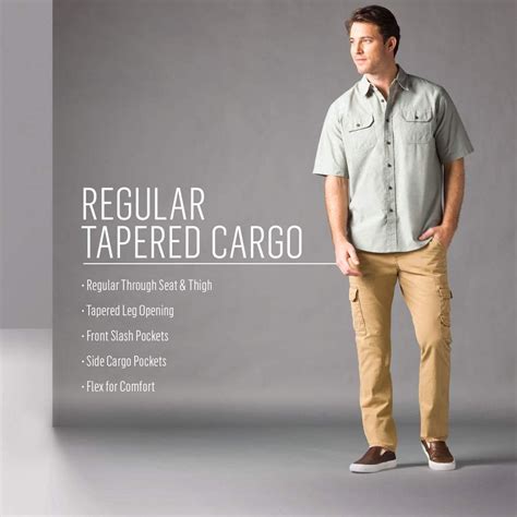 Buy Wrangler Authentics Men's Regular Tapered Cargo Pant Online at ...
