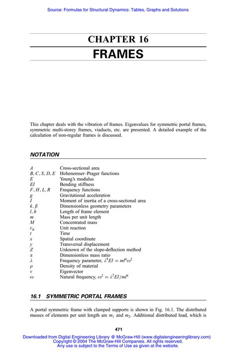 Image result for Formulas for Structural Dynamics
