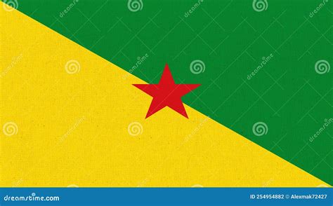 Flag of French Guiana. Official Symbol of French Guiana. French ...