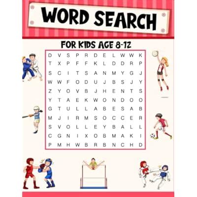Word Search for kids age 8-12: Including Many | Ubuy India