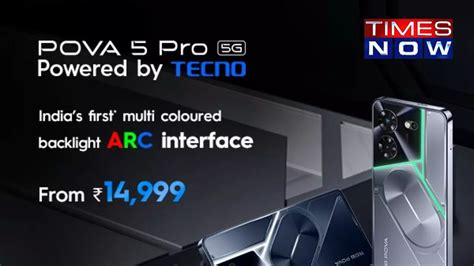 TECNO Unveils POVA 5 Pro: 68W Charging and Arc Interface in the Under ...