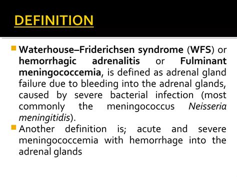 Acute adrenal insufficiency | PPT