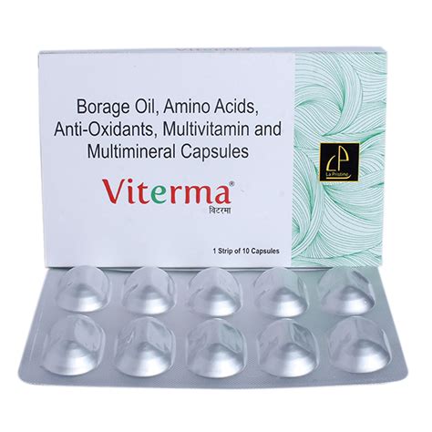 VITERMA CAPSULE 10'S Price, Uses, Side Effects, Composition - Apollo ...