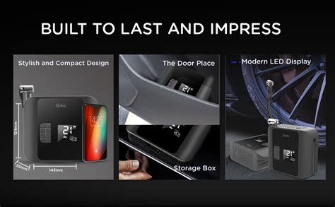 Qubo Smart Tyre Inflator PRO from Hero Group | Turbo Motor with Super ...