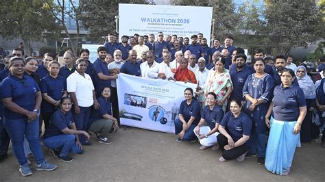 Walkathon On Joint Health Held In Chhatrapati Sambhajinagar; 42 Knee ...