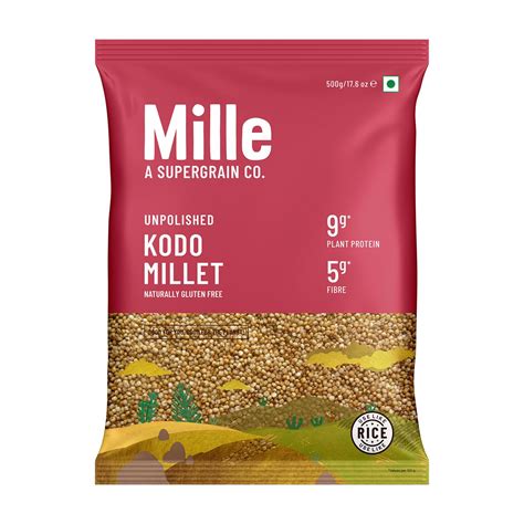 Mille Kodo Millet Whole Grain | Kodra/Varagu | Ideal for Fasting ...