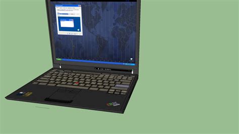 IBM ThinkPad laptop (R50) | 3D Warehouse