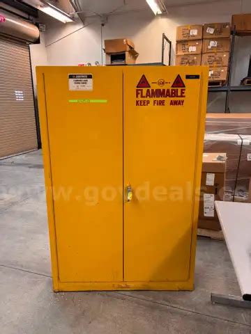 Flammable Materials Cabinet | GovDeals
