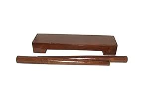 Buy Giri Wood Bharatanatyam Dance Instrument Stick (27 cm x 7 cm x 4 cm ...