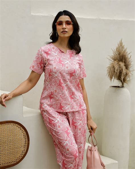 Cotton Printed Co-ord Set – Label Flavia