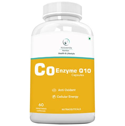 Buy Nuturemite Co Enzyme Q10 Vegetarian Capsule Online | Classic Derma