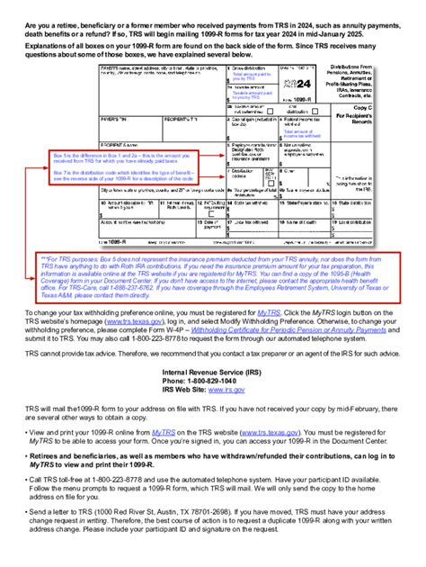1099 R Form Explained 的图像结果
