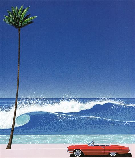 Hiroshi Nagai - coastline at lover’s point I | Japanese pop art ...