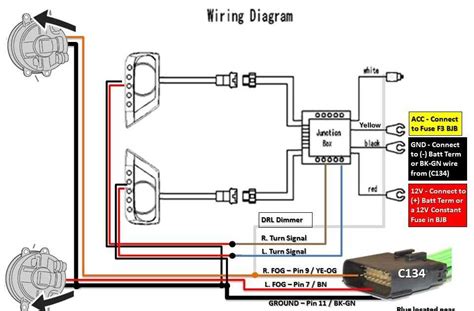 Fog Light Wiring Instructions 的图像结果