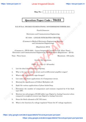 IOT QB 1 - Question Bank - SRM VALLIAMMAI ENGINEERING COLLEGE SRM Nagar ...