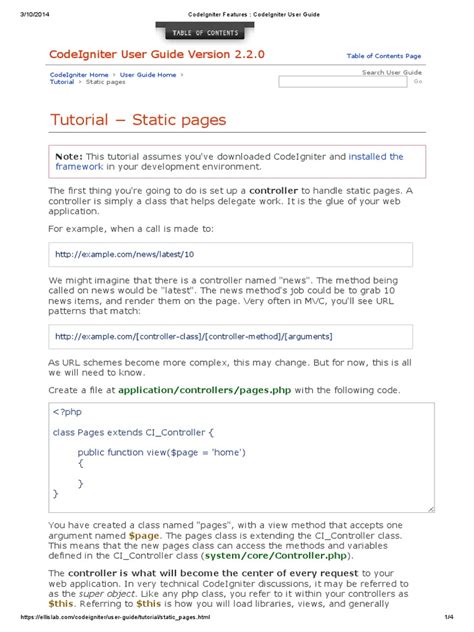 Image result for CodeIgniter Documentation
