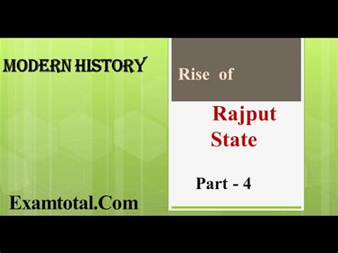 Rise of Rajput State Video Lecture - Famous Books for UPSC Exam ...