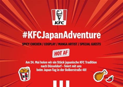 KFC Japan Adventure – am 24. Mai beim Japan-Tag Düsseldorf