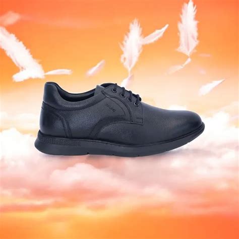 The Rock Land World Black office light weight lace-up sneakers for men ...