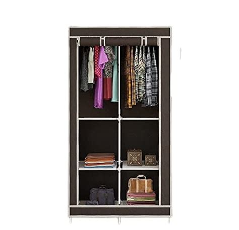 BDMP 4+2 Layer Fancy and Portable Foldable Collapsible Closet Cabinet ...