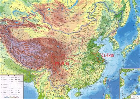 从“中国地形分布图”来看，我国哪个省区的地形条件最好？ - 知乎