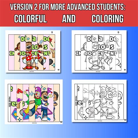 Spanish April Fools' Day Agamograph Art Coloring Activities | Made By ...