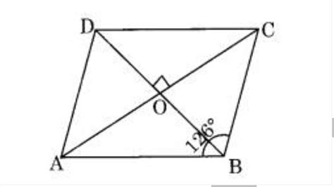 ABCD is a Rhombus. ABC = 126 , find the measure of ACD. - Brainly.in