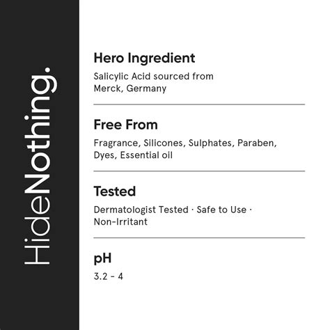 Buy MINIMALIST SALICYLIC ACID 2%SERUM FOR BLACKHEADS PORE TIGHTENING ...