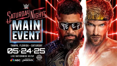 WWE Saturday Night’s Main Event Card: May 24th 2025
