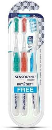SENSODYNE Expert Toothbrush Sensitive Ultra Soft Toothbrush (1 Pack ...